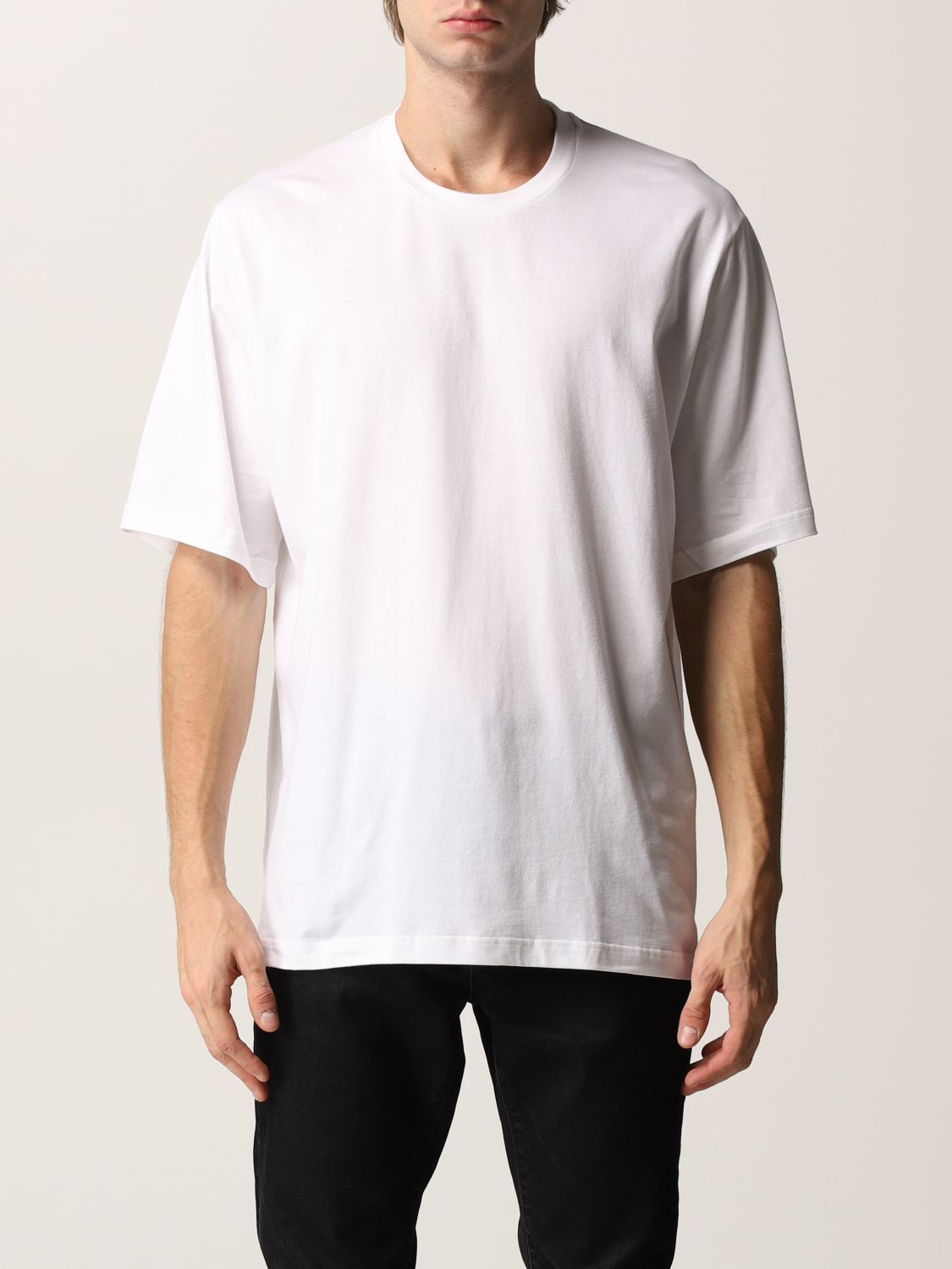 D SQUARED2 Tシャツ・カットソー 【DSQUARED2】ロゴ 無地 半袖 クルーネック Tシャツ 黒 白(2)