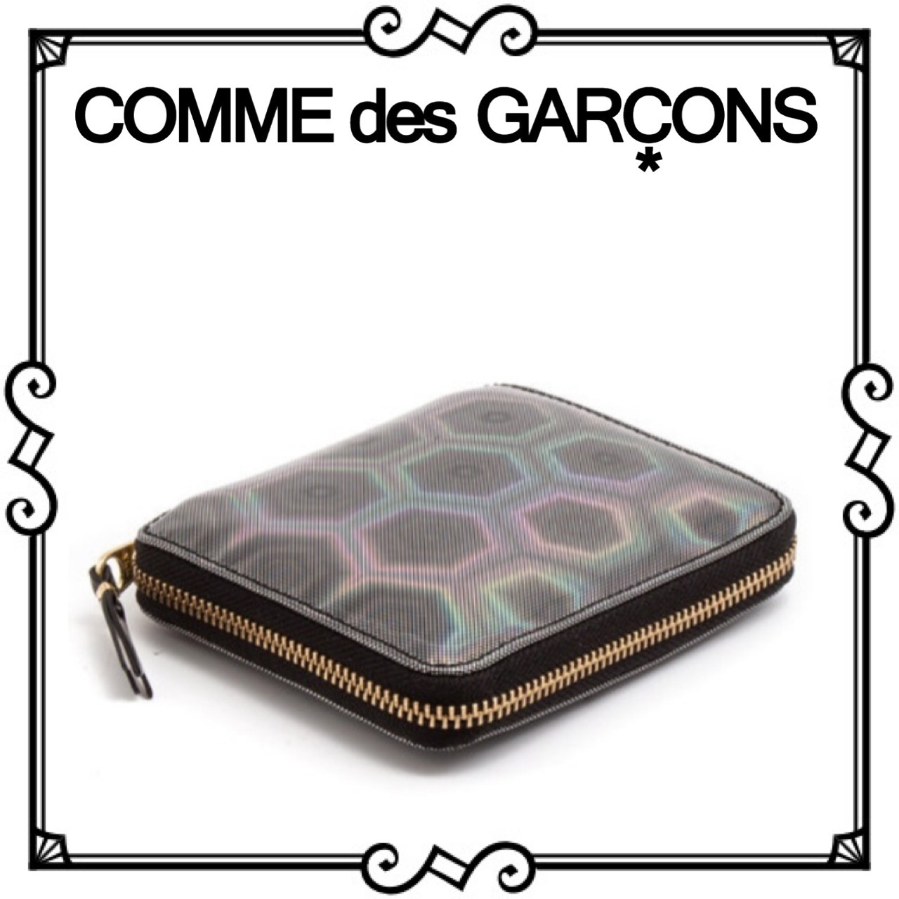 超高品質で人気の COMME 二つ折り財布 ギャルソン WALLET GARCONS DES 折りたたみ財布 色・サイズを選択:ブラック 超高品質で人気の COMME 二つ折り財布 ギャルソン WALLET GARCONS DES 折りたたみ財布 色・サイズを選択:ブラック