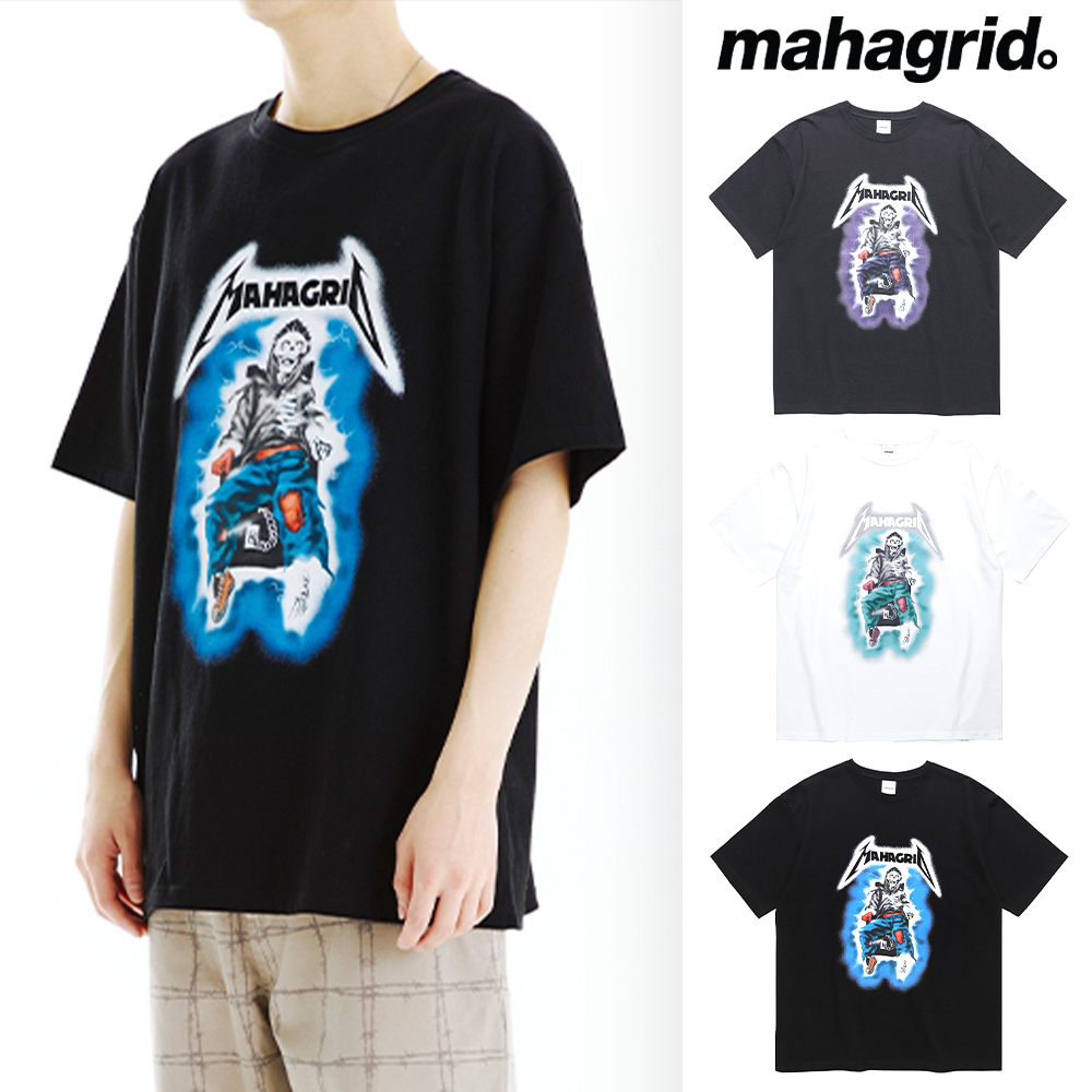 【mahagrid】22SS★ THRILLER MAN TEE