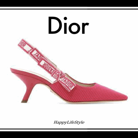 心ときめく◇J'Adior スリングバック パンプス◇Dior ...