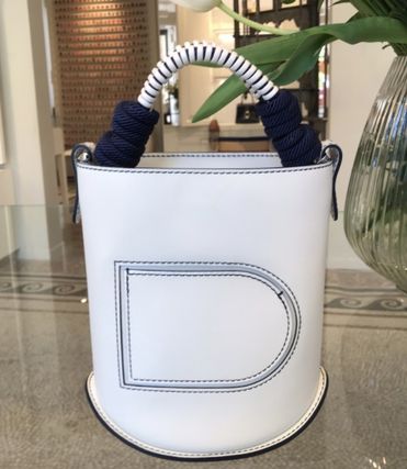 DELVAUX ハンドバッグ DELVAUX 直営店 Pin Mini Bucket Sailing Rope バッグ