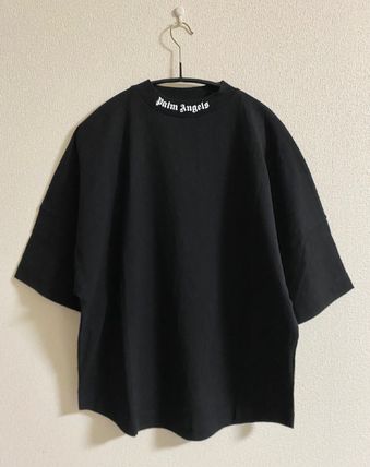Shop Palm Angels Crew Neck Pullovers Unisex Street Style Plain ...