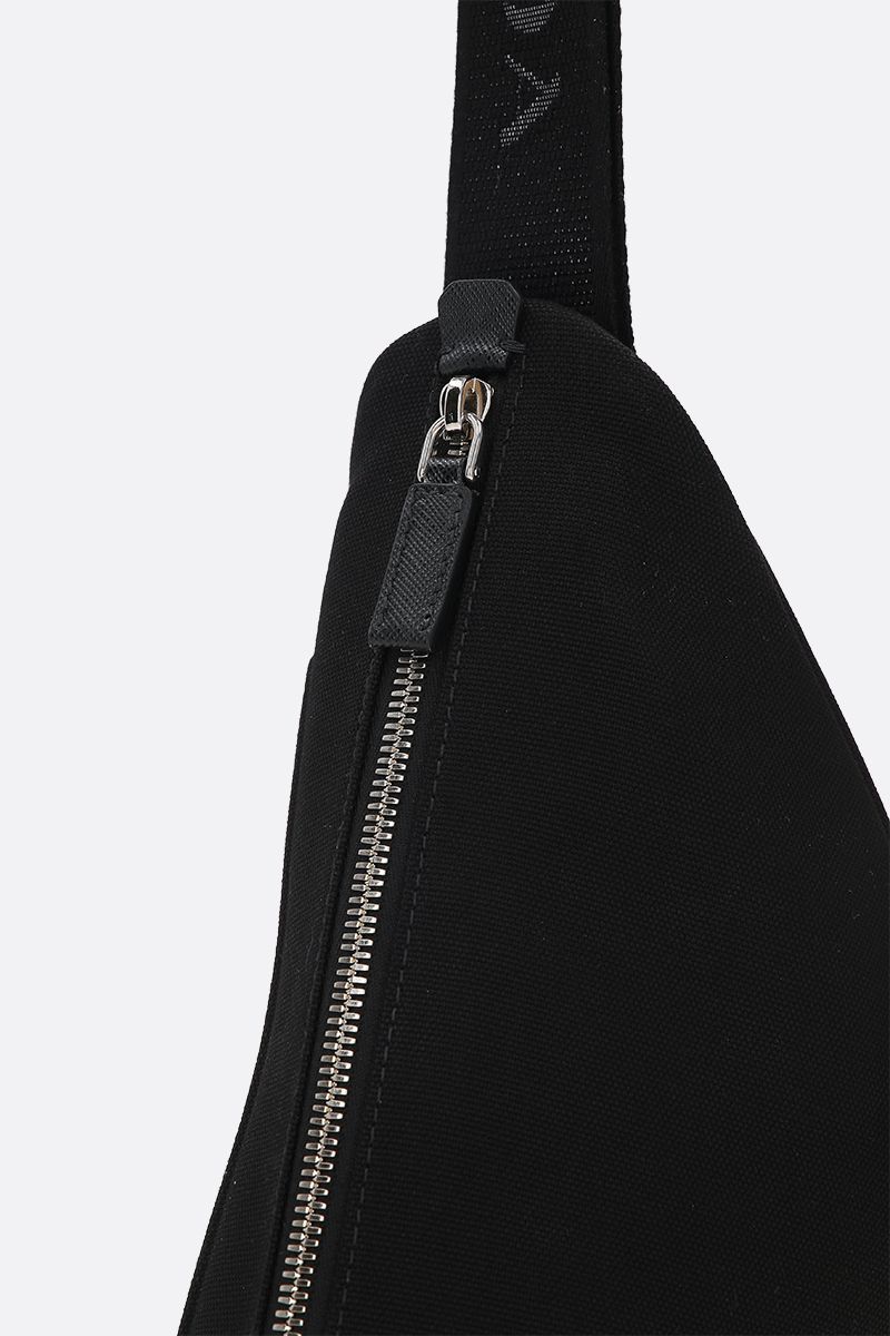 PRADA クラッチバッグ Prada Triangle canvas clutch(6)