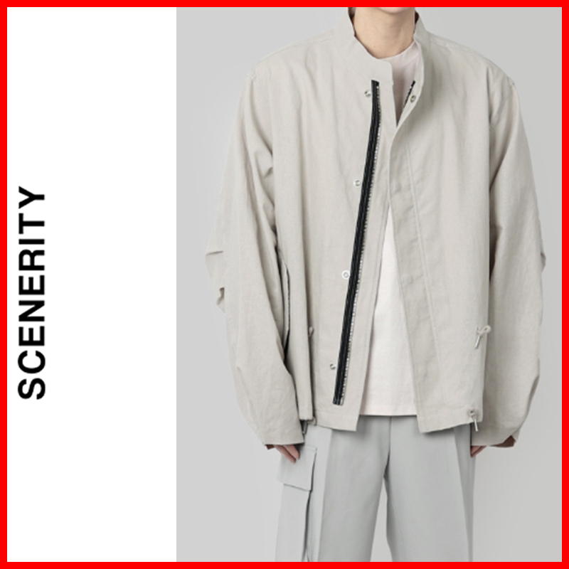 レビュー高評価の商品! SCENERITY(シナリティ)★ リネンフィールドジャケット 2カラー アウターその他 レビュー高評価の商品! SCENERITY(シナリティ)★ リネンフィールドジャケット 2カラー アウターその他
