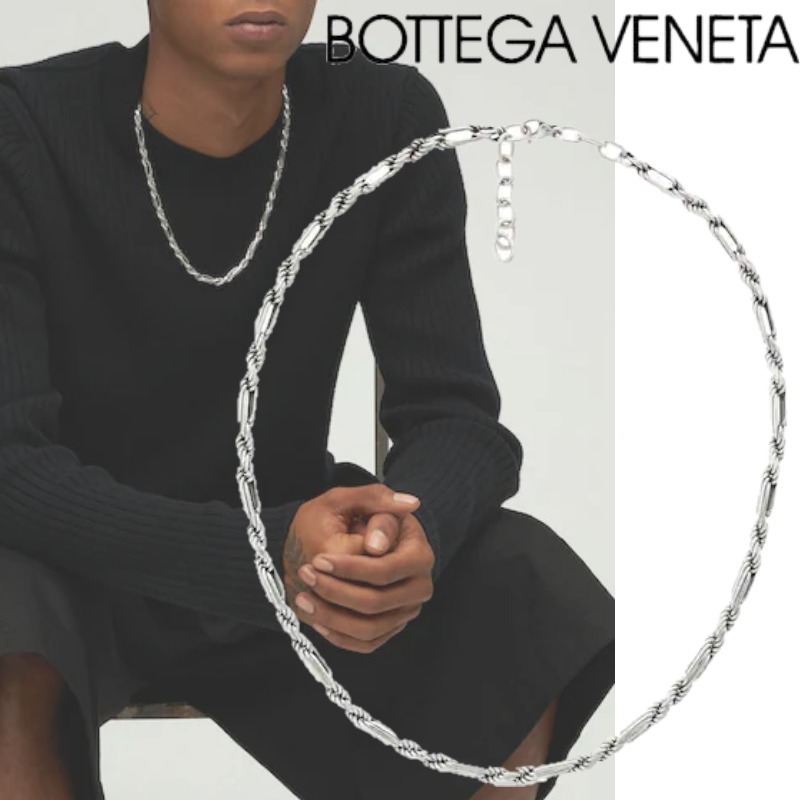 クリスマスファッションスターリングシルバー チェーンネックレス Bottega Veneta ネックレス チョーカー アクセサリー 87 673 Www Jesuitnola Org