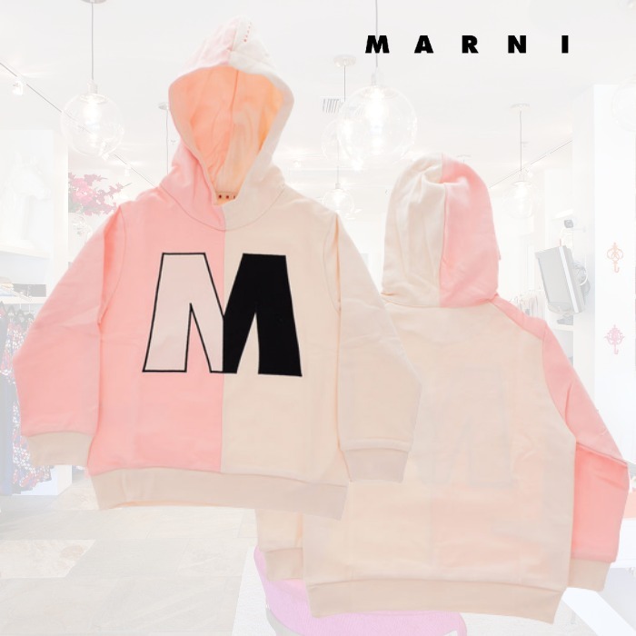 売れ筋ランキングも 【関税込】MARNI KIDS 大人もOK!ツートンカラーパーカー キッズ用トップス 売れ筋ランキングも 【関税込】MARNI KIDS 大人もOK!ツートンカラーパーカー キッズ用トップス