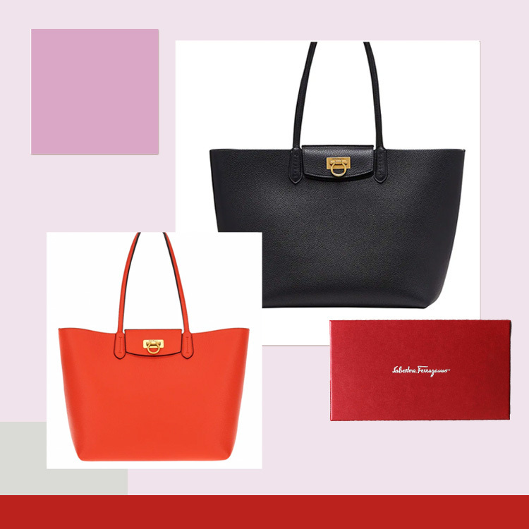 柔らかい 上質で快適【Salvatore Ferragamo】トートバッグ トートバッグ 柔らかい 上質で快適【Salvatore Ferragamo】トートバッグ トートバッグ
