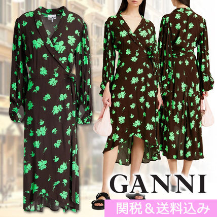 Ganni x ワンピース(レディース) - 海外通販のBUYMA