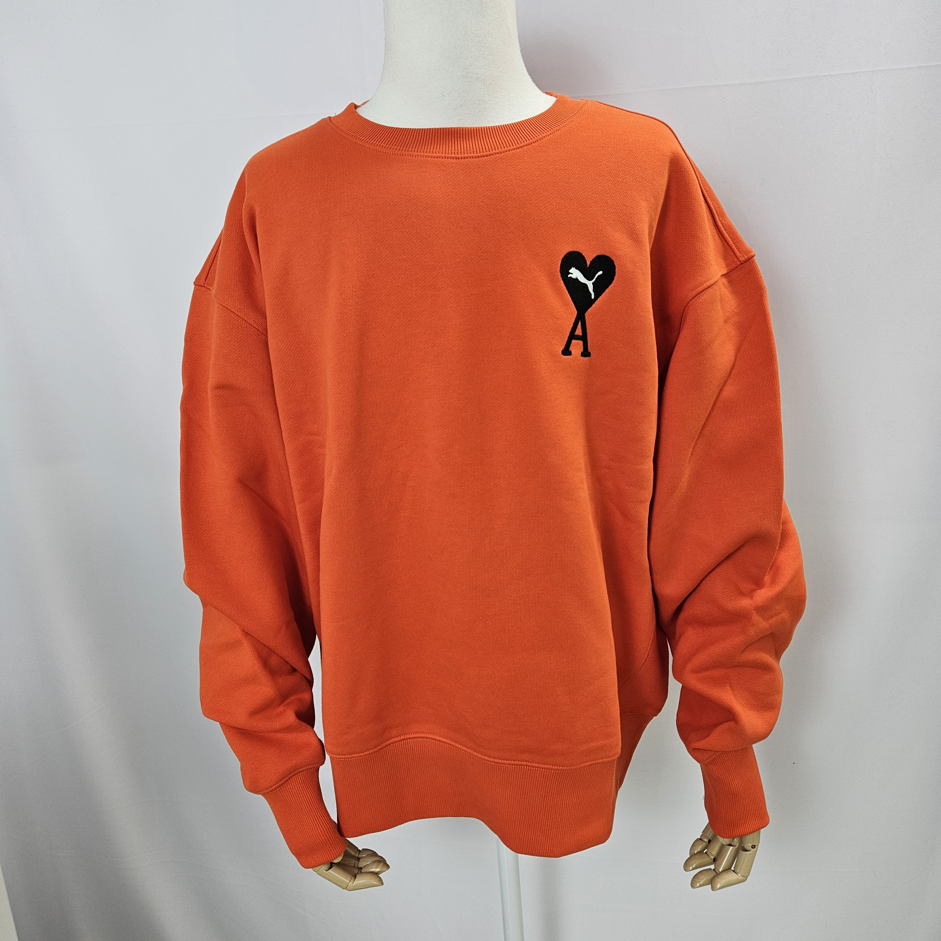 ★人気★【AMI x PUMA】★Crewneck Sweatshir.t★クルーネック★ ☆人気☆【AMI x PUMA】☆Crewneck Sweatshir.t☆クルーネック☆