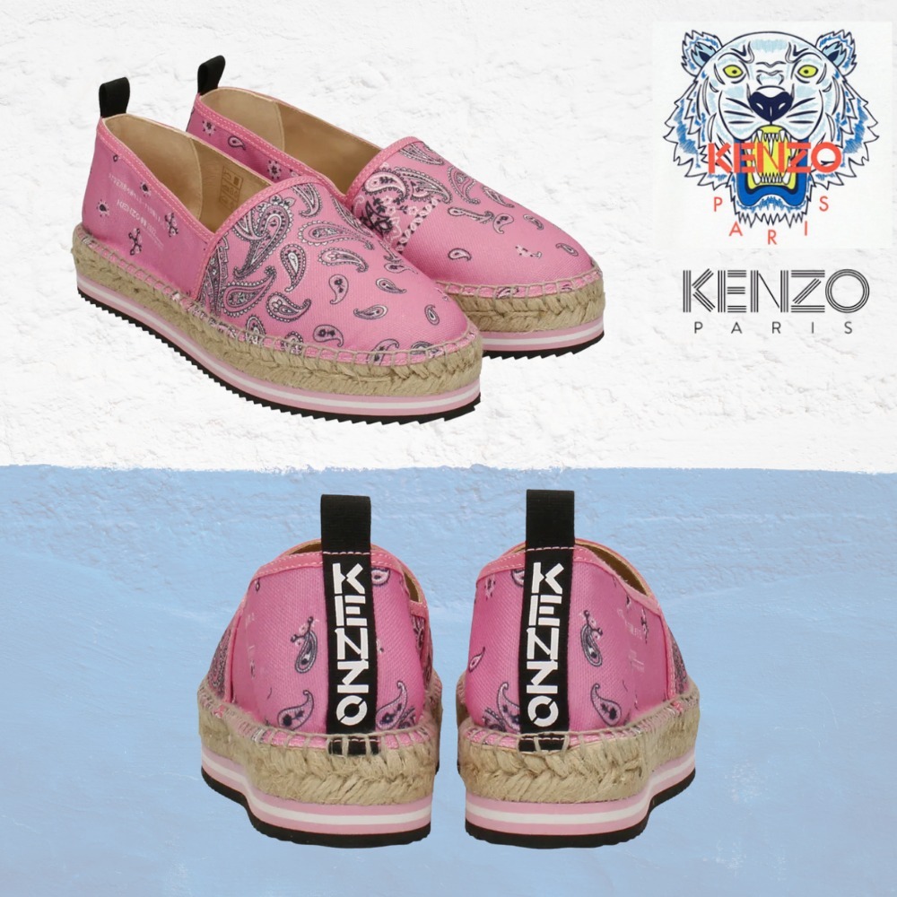KENZO エスパドリーユ シューズ ローズピンク 2022年 春夏