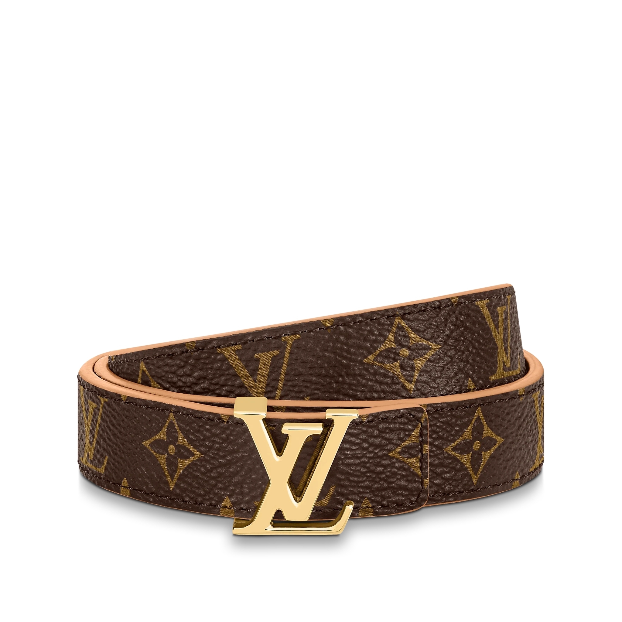 Shop Louis Vuitton Lv Circle Prime 20Mm Reversible Belt (M0547X