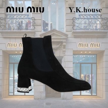 MiuMiu x ショートブーツ・ブーティ(レディース)|新作を海外通販【BUYMA】 MiuMiu x ショートブーツ・ブーティ(レディース)|新作を海外通販【BUYMA】