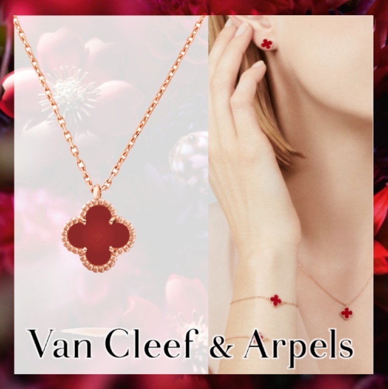 VanCleef＆Arpels スウィートアルハンブラ ペンダント◆国内発送