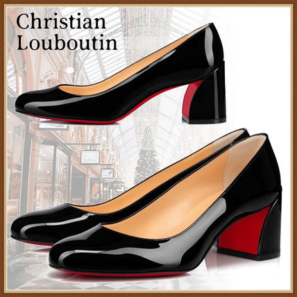 チャンキーヒール Christian Louboutin x パンプス(レディース)|新作 チャンキーヒール Christian Louboutin x パンプス(レディース)|新作