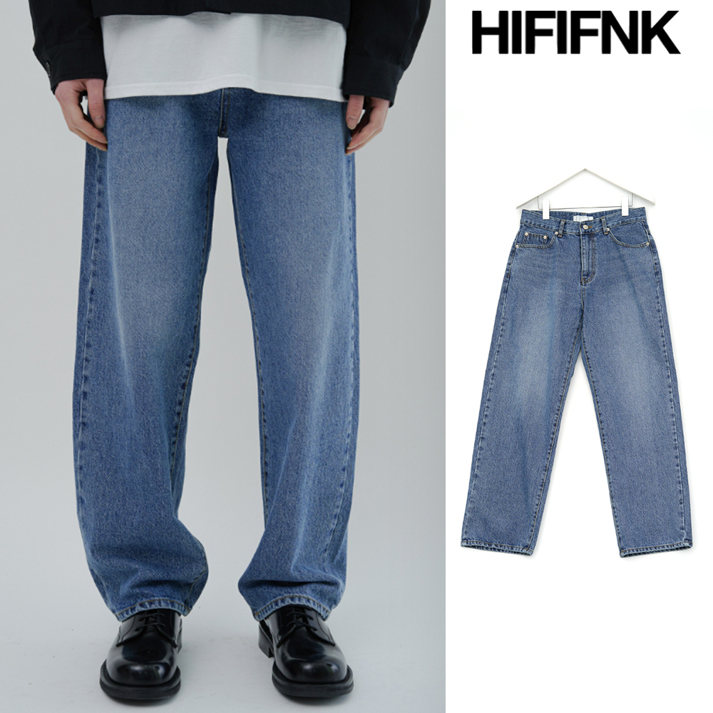 【HI FI FNK】Ten Wide Denim Pants