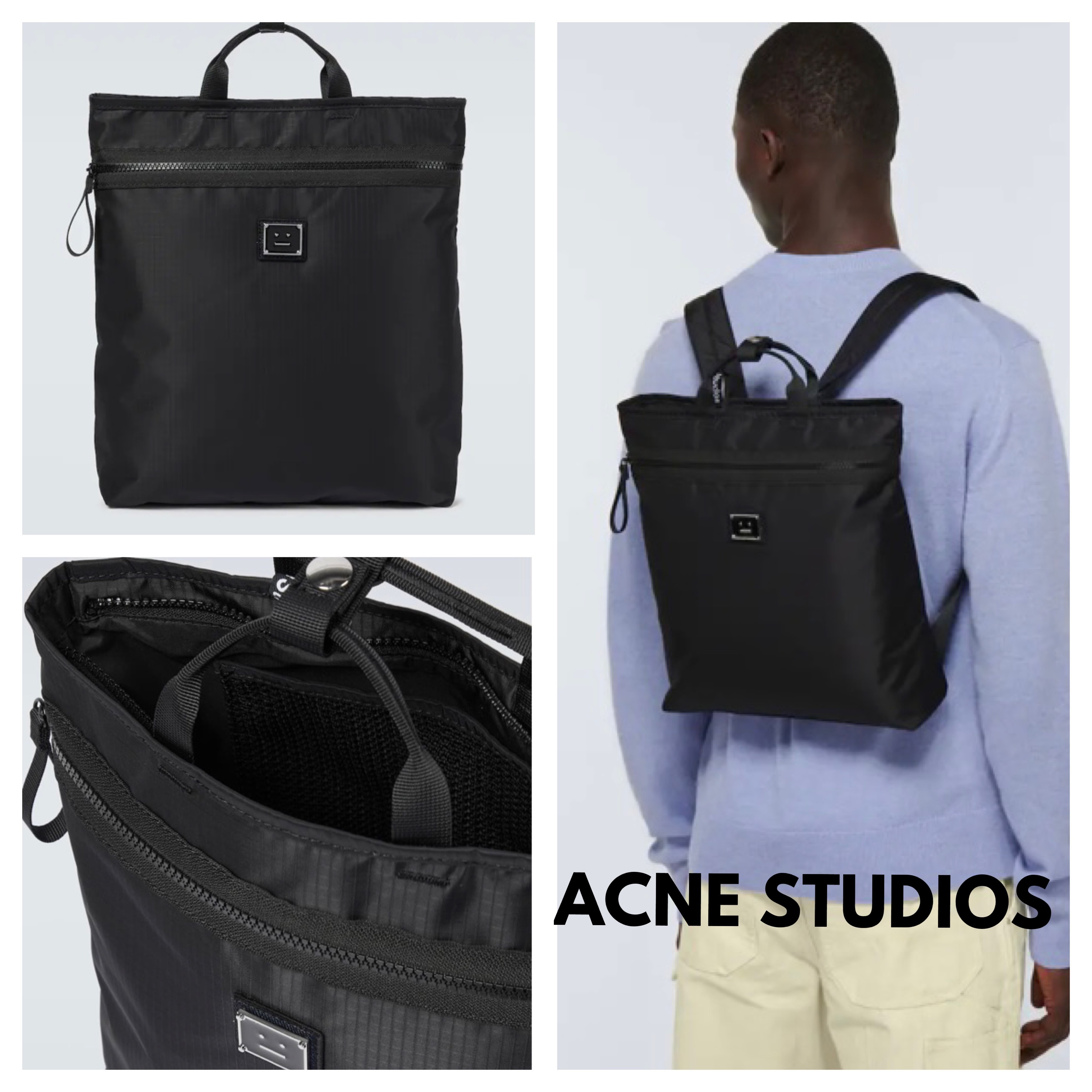 最大の割引 関送込★ACNE STUDIOS★アットン リップストップ バック バックパック・リュック 最大の割引 関送込★ACNE STUDIOS★アットン リップストップ バック バックパック・リュック