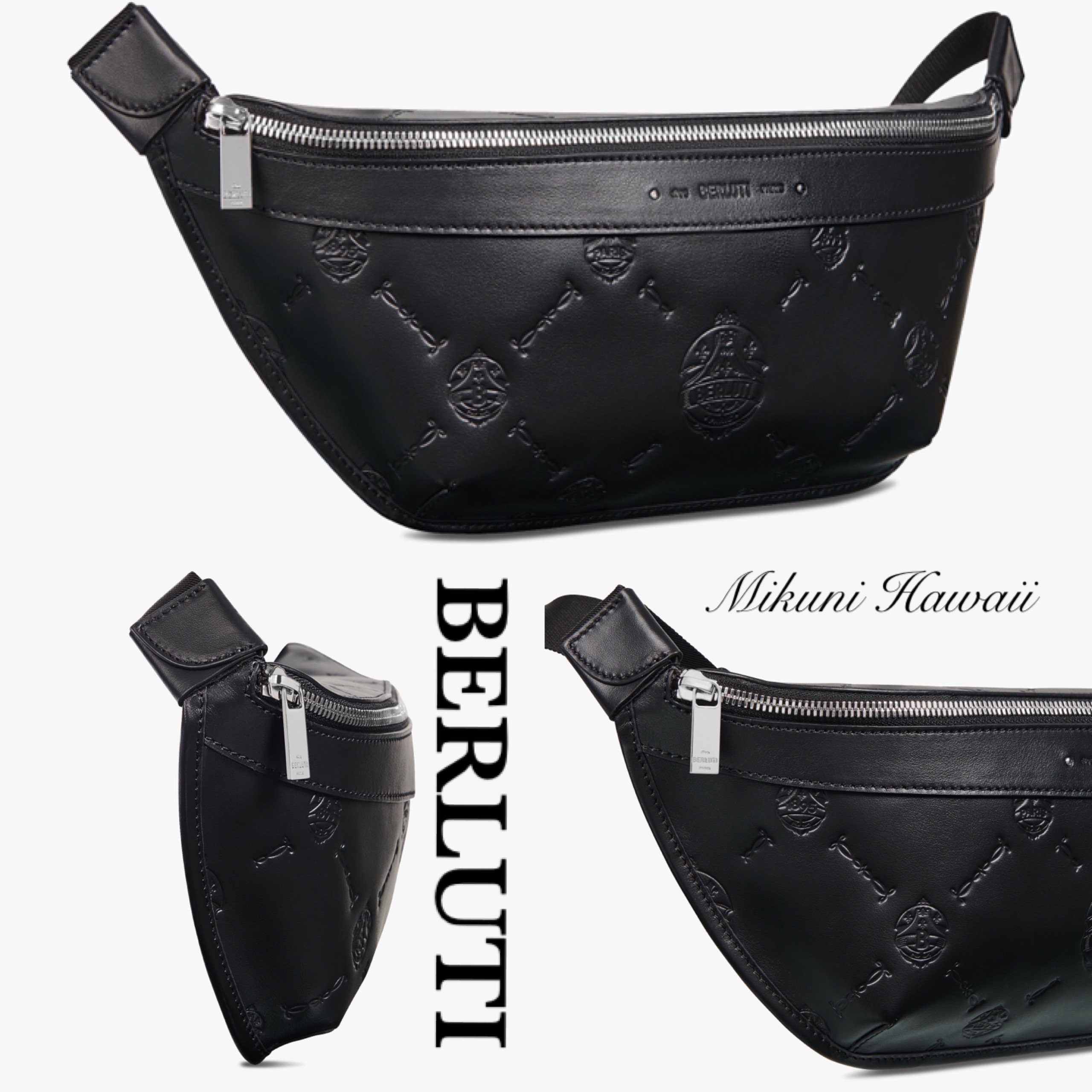 ☆Berluti☆ライダーレザーベルトバッグ 【超新作】 ☆Berluti☆ライダーレザーベルトバッグ 【超新作】