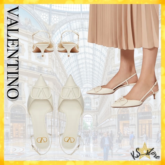 VALENTINO ヴァレンティノ Vロゴ シグネチャー パンプス VALENTINO ヴァレンティノ Vロゴ シグネチャー パンプス