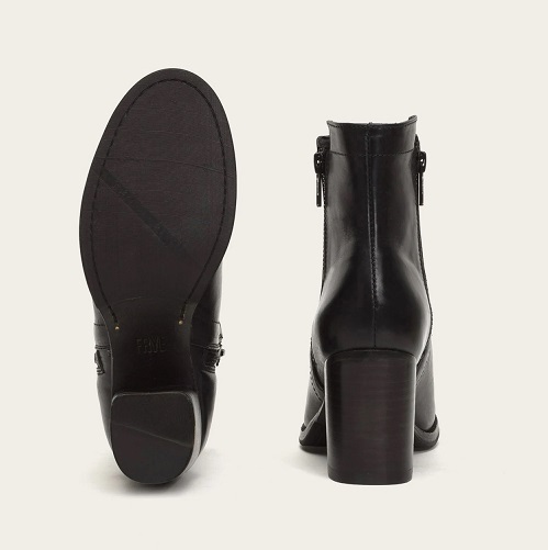FRYE ショートブーツ・ブーティ ☆FRYE(フライ)☆アディ ダブルジップ ミッドヒール ブーティー(6)