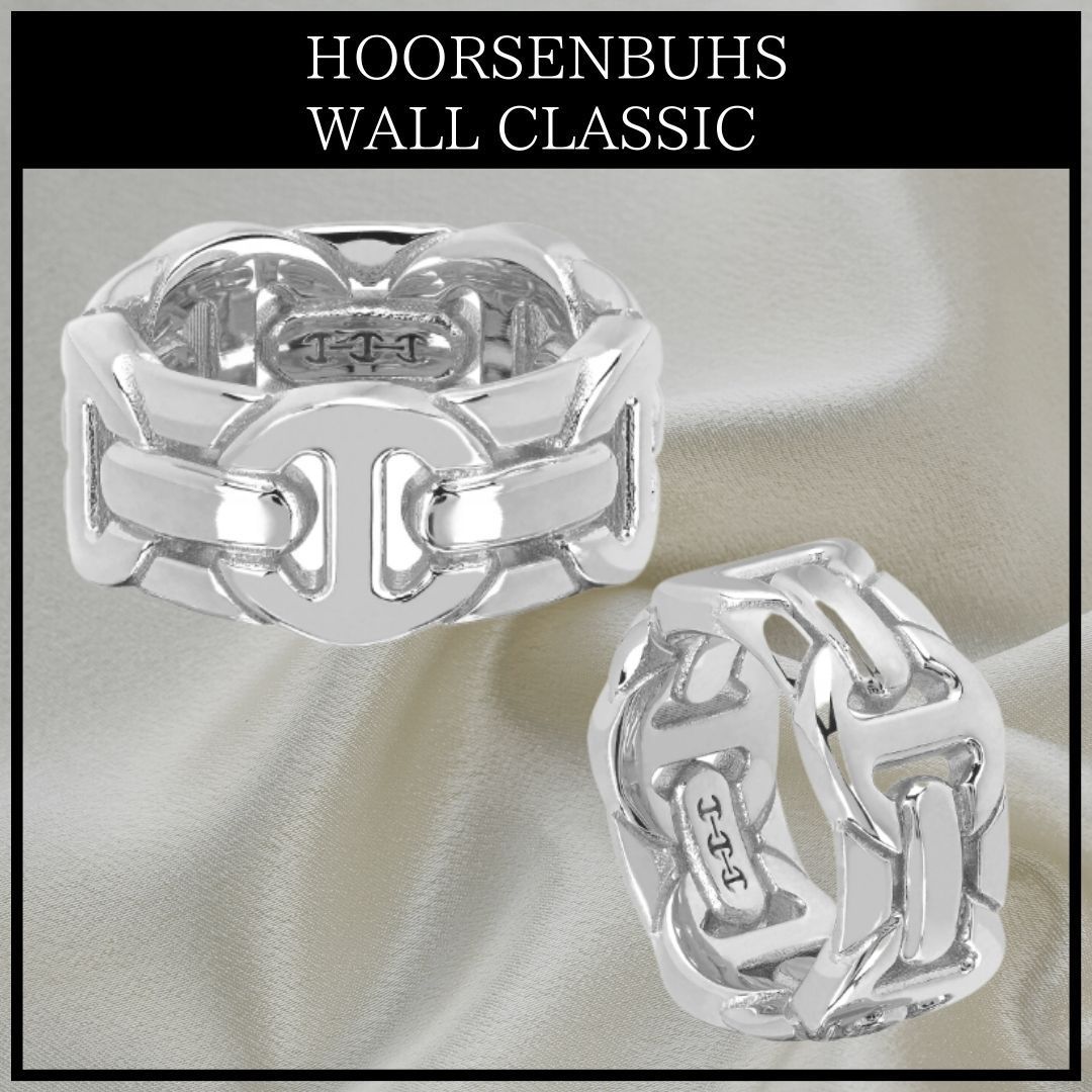 大人気☆アクセサリー【HOORSENBUHS】ウォールクラシック リング