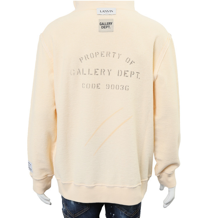 LANVIN×GALLERY DEPT. コラボ パーカー RM-HOG003-J069-P22-S1 GALLERY DEPT.×LANVIN コラボ パーカー RM-HOG003-J069-P22-S1
