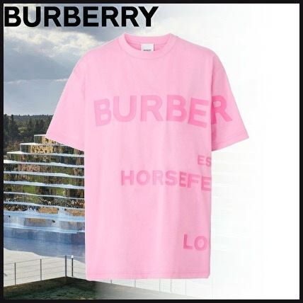 ピンク系 Burberry x Tシャツ・カットソー(レディース)|新作を海外 ピンク系 Burberry x Tシャツ・カットソー(レディース)|新作を海外