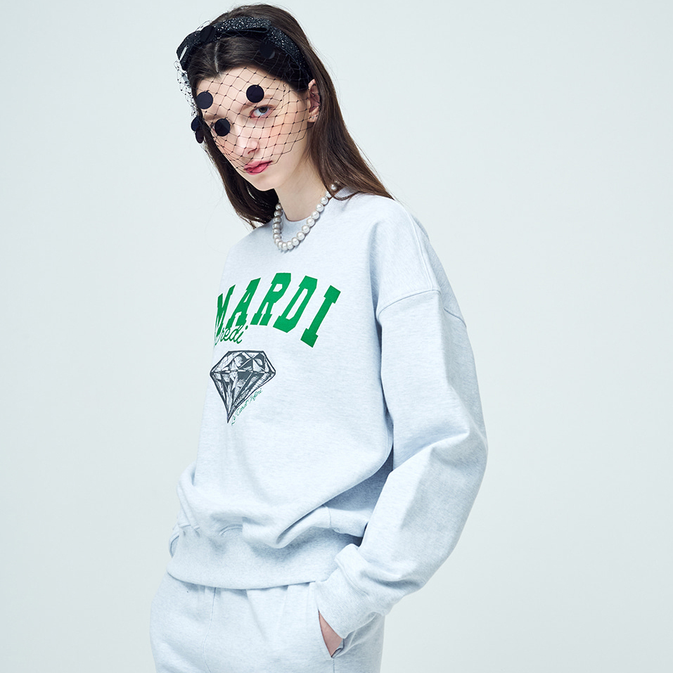 Mardi Mercredi スウェット・トレーナー ★MARDI MERCREDI★送料込み★正規品★韓国★SWEATSHIRT DIAMANT(7)
