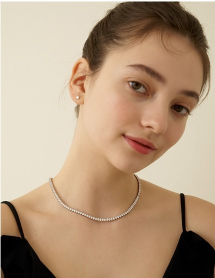 TATIANA☆[Silver925] Moissanite 0.25Carat Earring