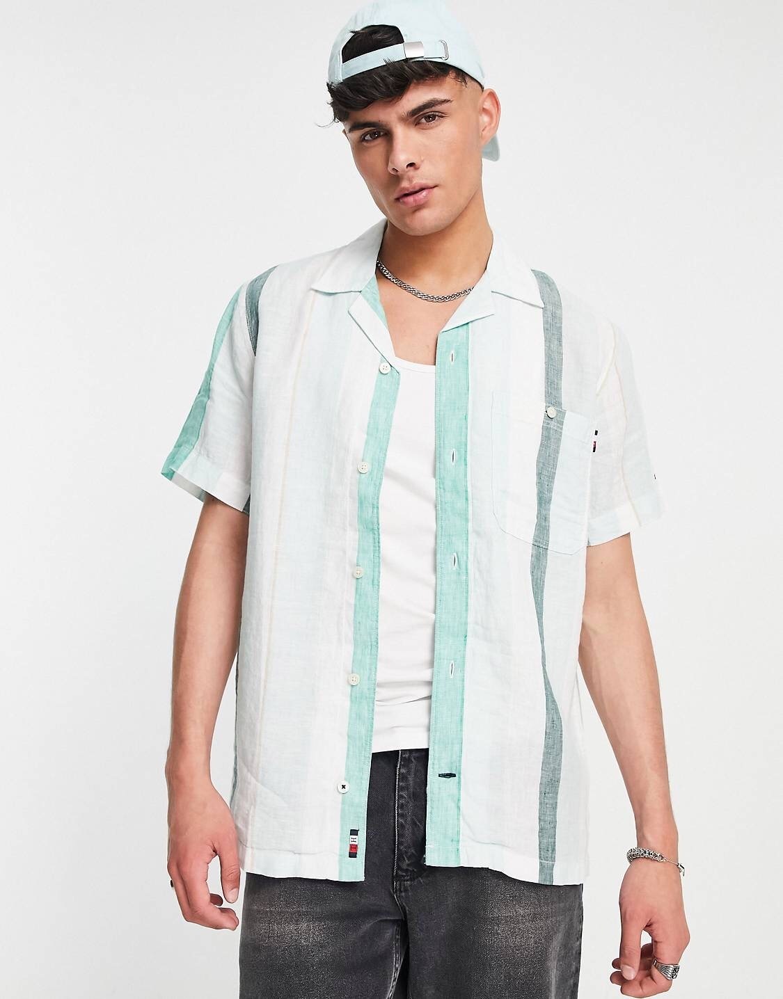Tommy Hilfiger シャツ Tommy Hilfiger ☆ ストライプシャツ【送料込】(2)