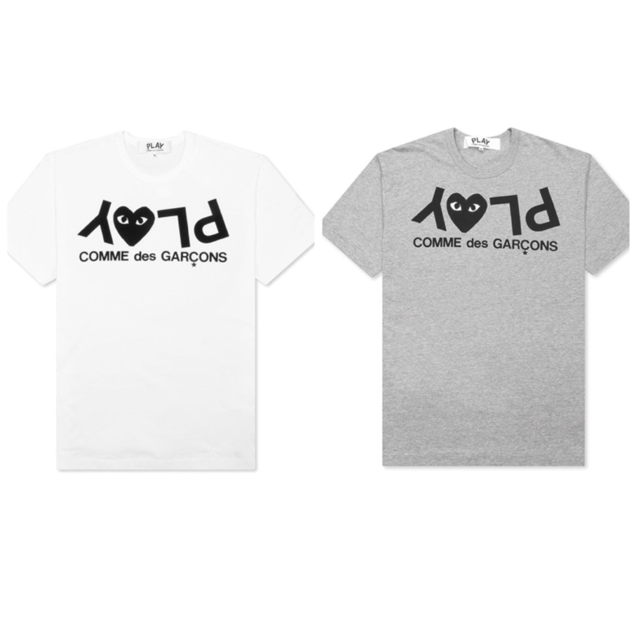 コムデギャルソンPLAY★反転文字のハートTシャツ