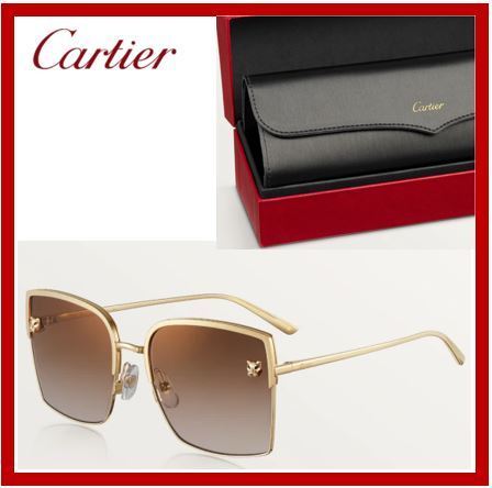 人気商品【CARTIER】 パンテール ドゥ カルティエ サングラス