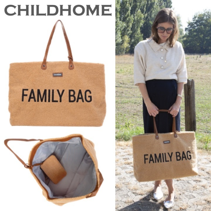 収納抜群♪【CHILDHOME】ロゴ入り ファミリーバッグ