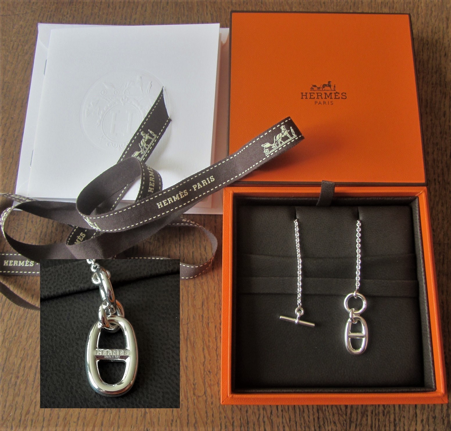 ネックレス・ペンダント Hermes Chaine d'Ancre Pendentif