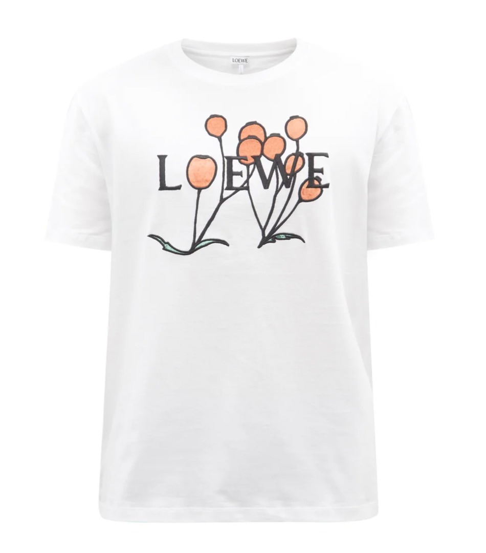 売れ筋商品 ★関税負担なし【LOEWE】ハーバリウム コットンブレンドTシャツ Tシャツ・カットソー 売れ筋商品 ★関税負担なし【LOEWE】ハーバリウム コットンブレンドTシャツ Tシャツ・カットソー