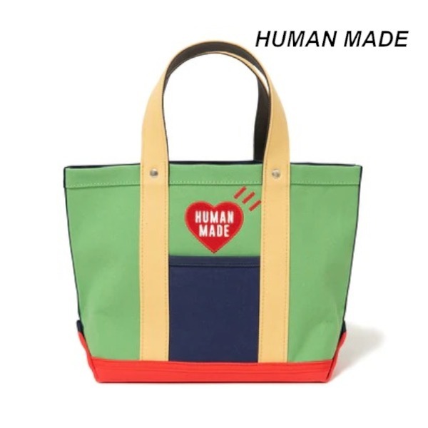 新品?正規品 【HUMAN MADE】ヒューマンメイドスモールマルチカラートート トートバッグ 新品?正規品 【HUMAN MADE】ヒューマンメイドスモールマルチカラートート トートバッグ