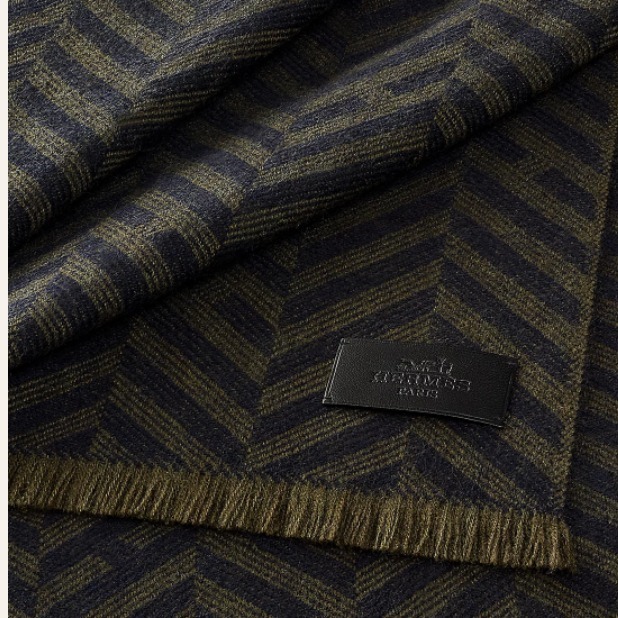 HERMES ストール H シェブロン Artisanale スカーフ マフラー 【HERMES】(12)