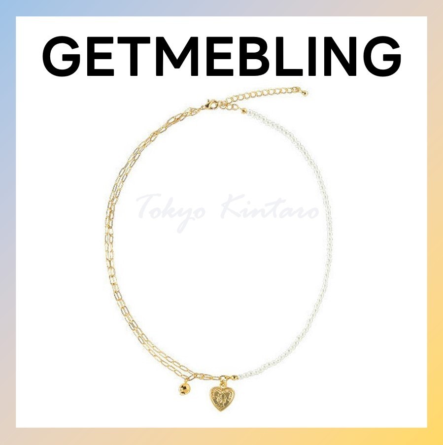 [GET ME BLING] Heart King Necklace ★大人気★