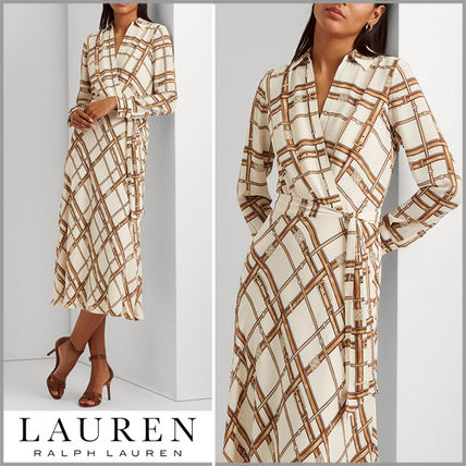 ラップドレス Ralph Lauren x ワンピース・オールインワン(レディース ラップドレス Ralph Lauren x ワンピース・オールインワン(レディース