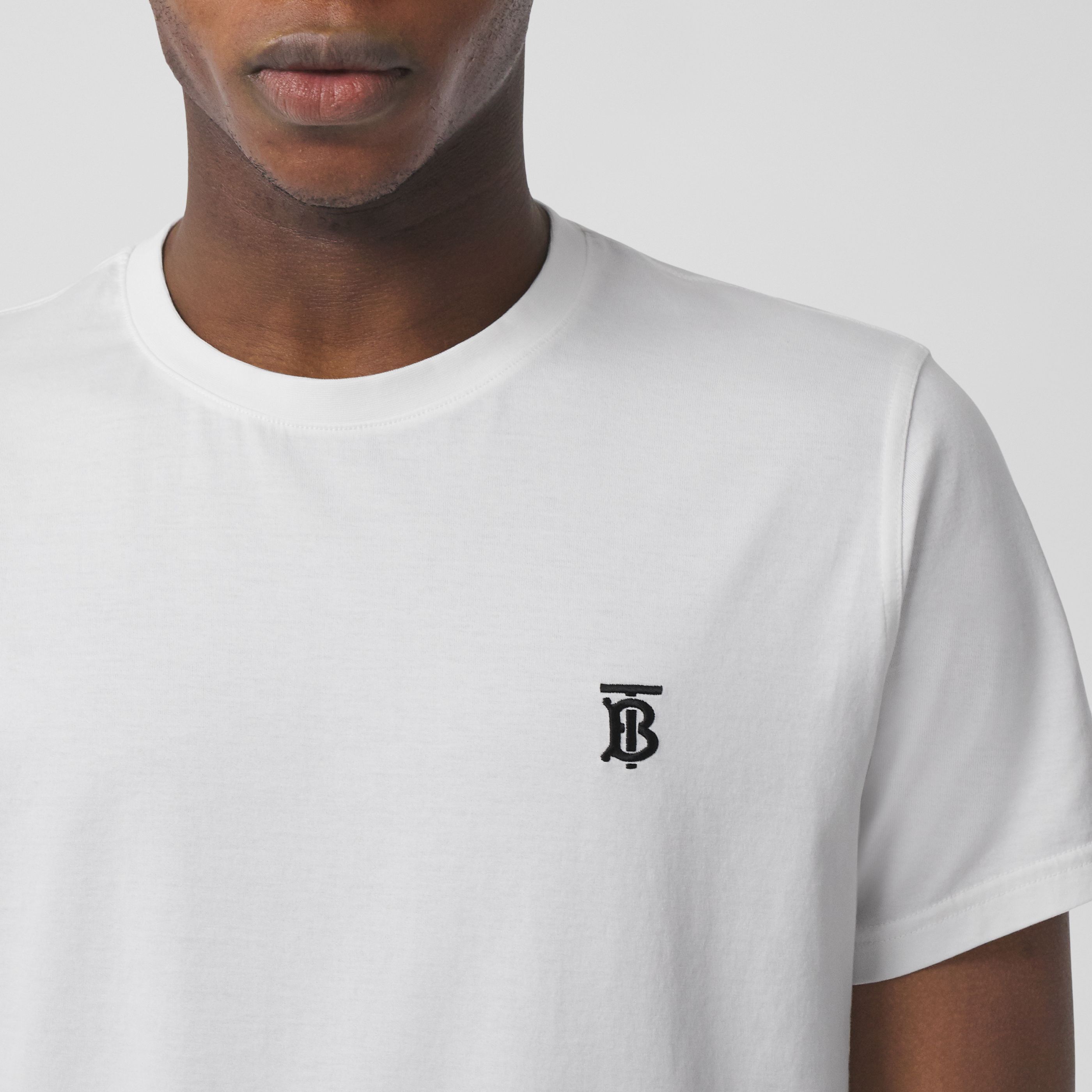 Burberry Tシャツ・カットソー 【Burberry】モノグラムモチーフ コットンTシャツ(9)