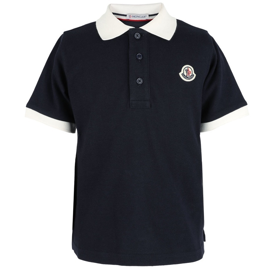 MONCLER キッズ用トップス MONCLER(モンクレール) キッズ ロゴパッチ ポロシャツ 6A(3)