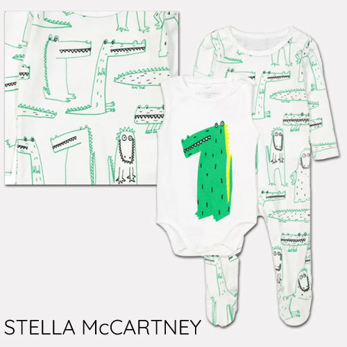 K.f12様Stella McCartney ベビー 2枚セット ボディスーツ