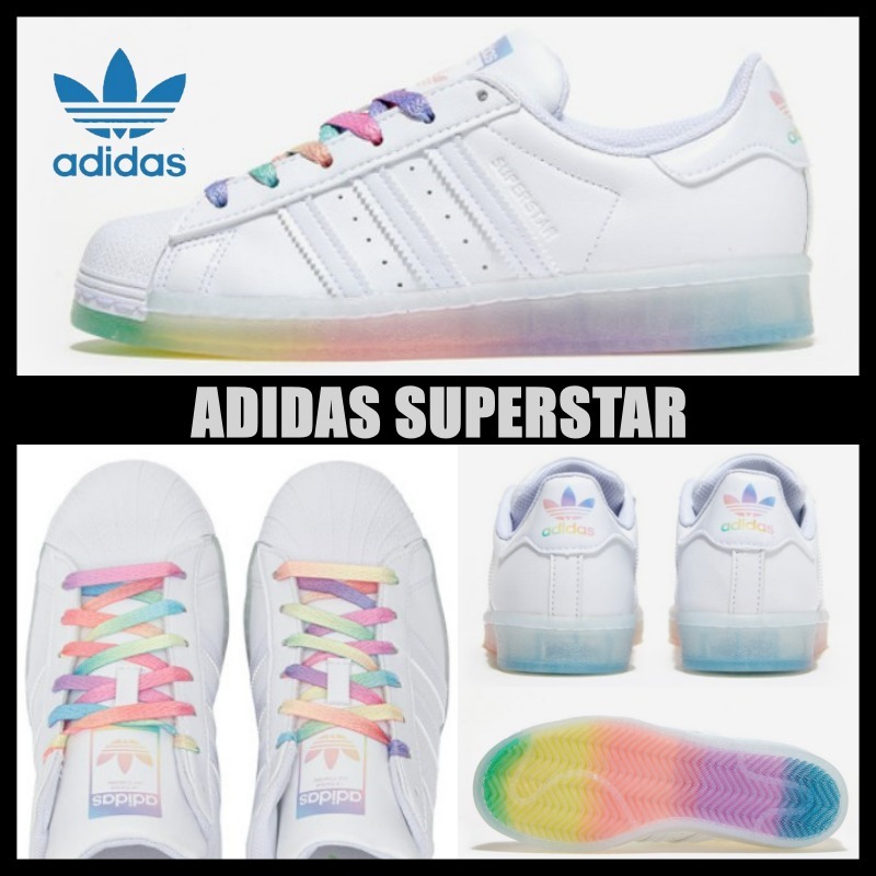 【爆売り!】 ADIDAS SUPERSTAR レインボー アディダススーパースター RAINBOW スニーカー 【爆売り!】 ADIDAS SUPERSTAR レインボー アディダススーパースター RAINBOW スニーカー