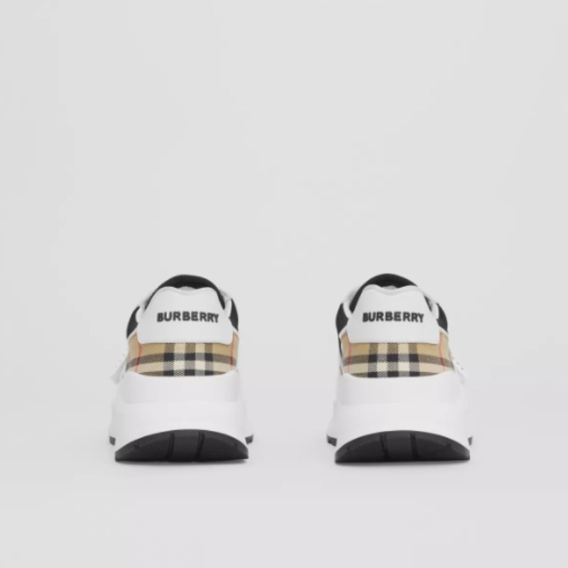 Burberry スニーカー ◆Burberry◆ チェックコットン スニーカー【送料/関税込】(6)