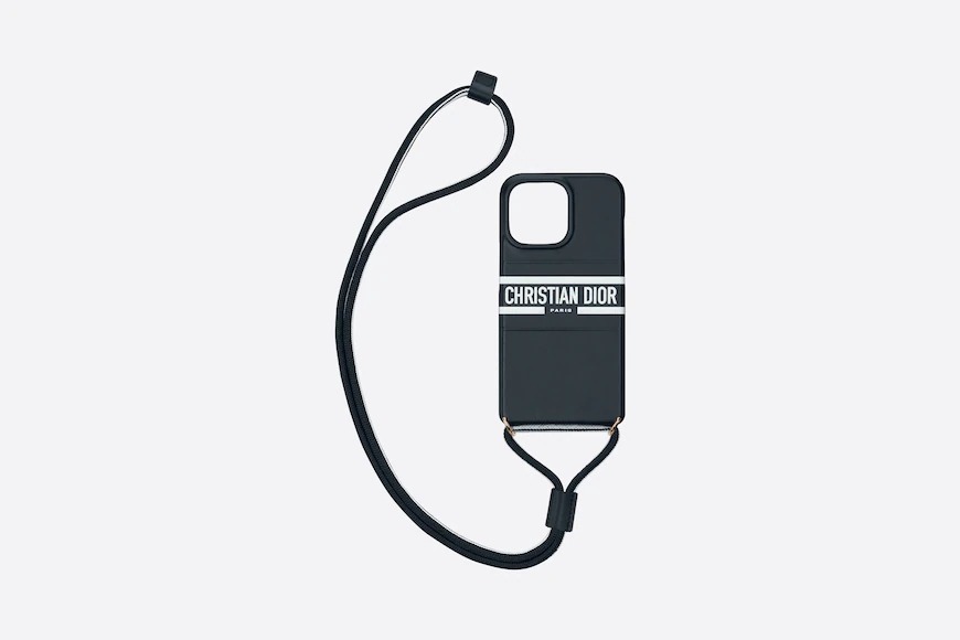 DIOR★IPHONE 13 PRO用ケース ディオールバイブコード付き