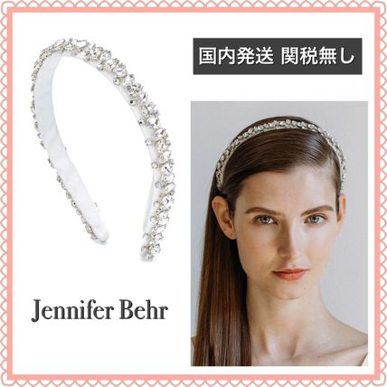 Jennifer behr ヘアアクセサリー 【国内発関税無】Jennifer Behr Essen きらきらカチューシャ