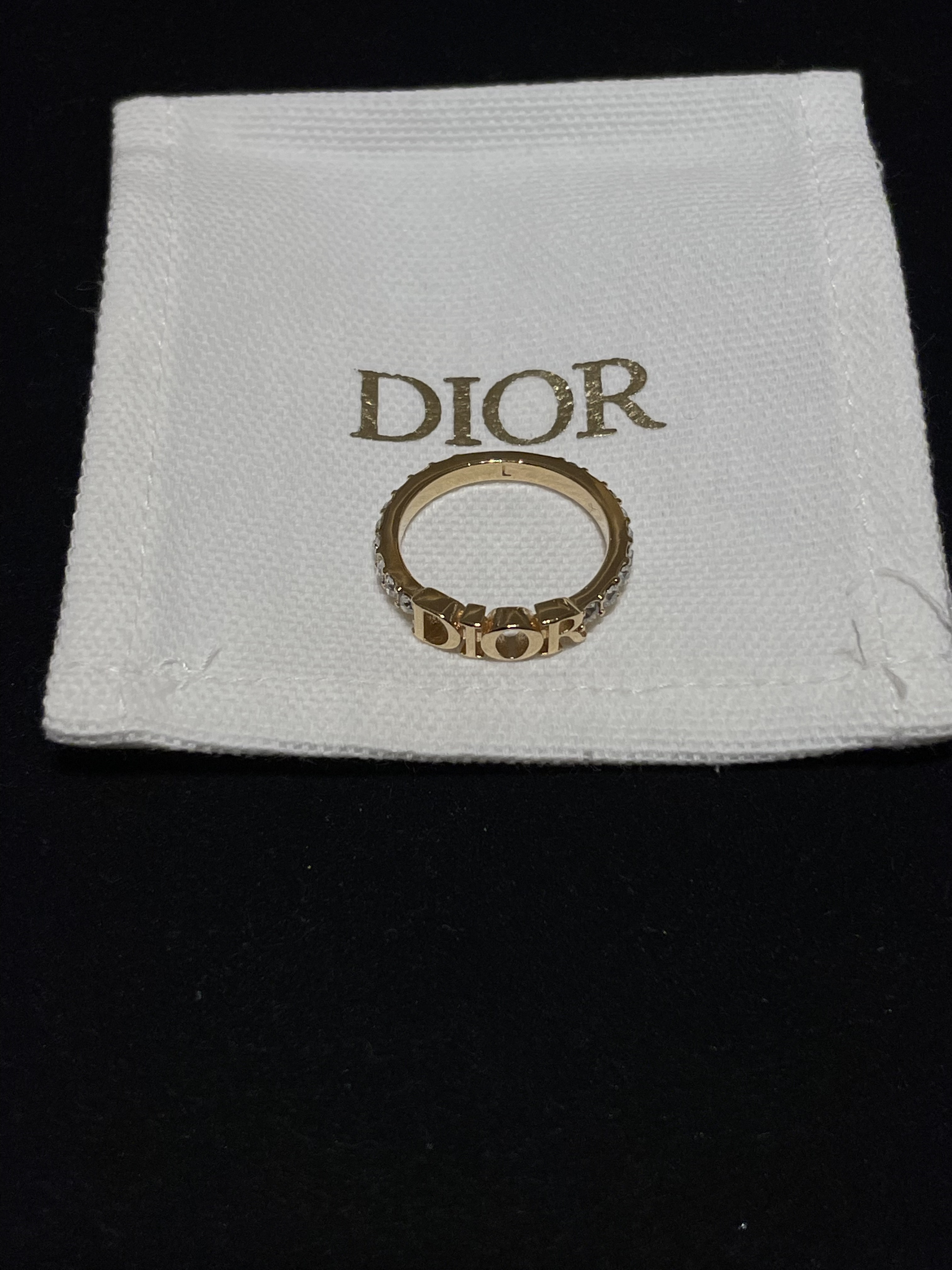 国内即発】Dior DIO(R)EVOLUTION リング メタル & クリスタル (Dior ...