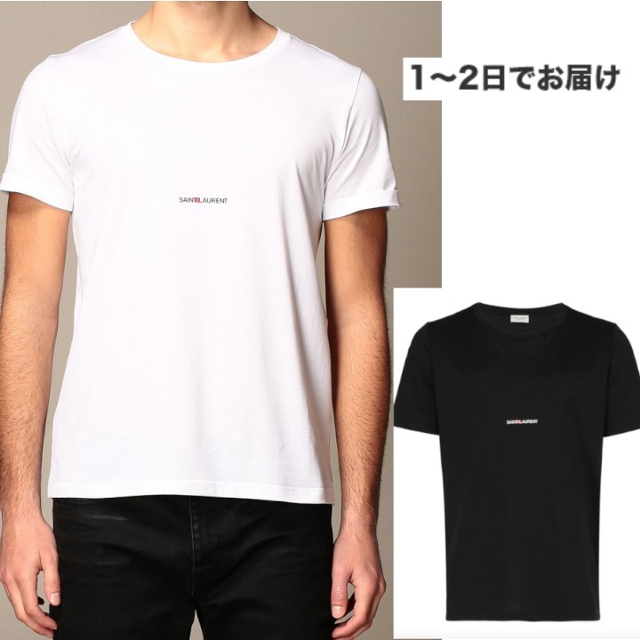 【SAINT LAURENT】ミニロゴ Tシャツ