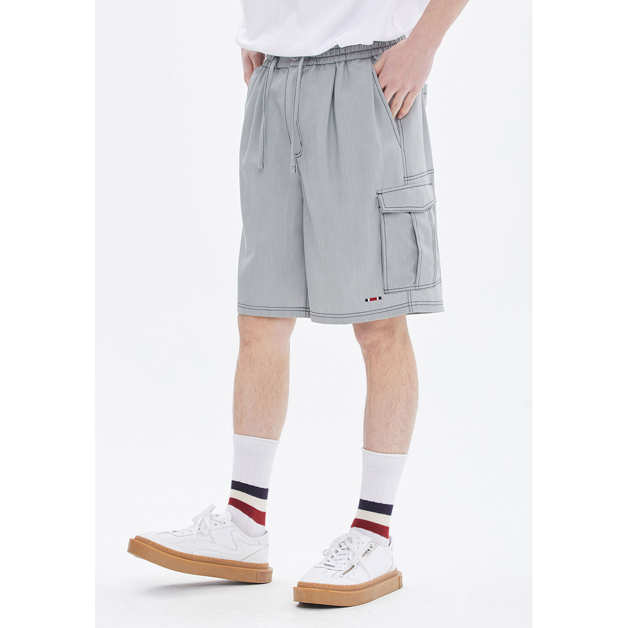 ROMANTIC CROWN ハーフ・ショートパンツ ★ROMANTIC CROWN★送料込み★韓国★STITCH POCKET HALF PANTS(12)