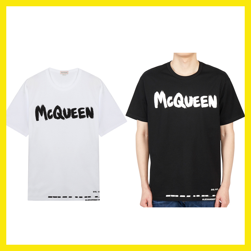 関税送料込み- ALEXANDER MCQUEEN グラフィティTシャツ