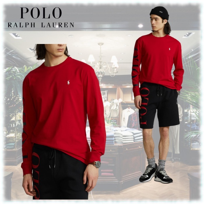割引購入 Polo 限定! Ralph ロングTシャツ ロゴ コットン Lauren Tシャツ・カットソー 割引購入 Polo 限定! Ralph ロングTシャツ ロゴ コットン Lauren Tシャツ・カットソー